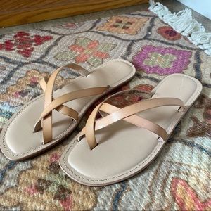 Universal Thread Tan Strappy Sandals